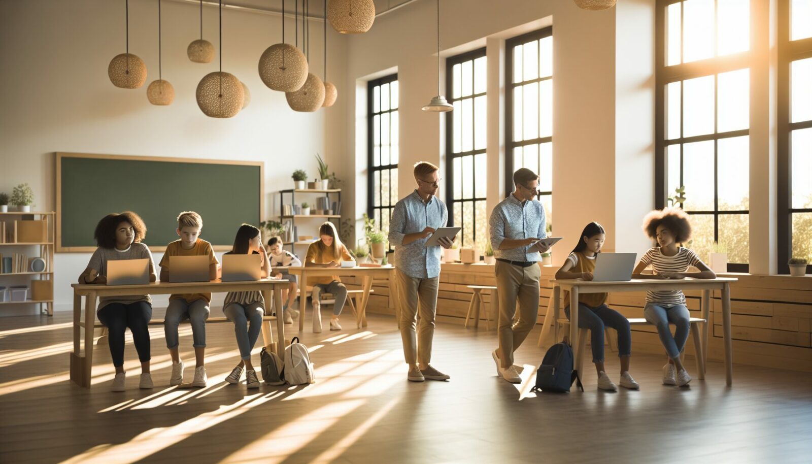 Fer que els alumnes treballin en parelles amb ia