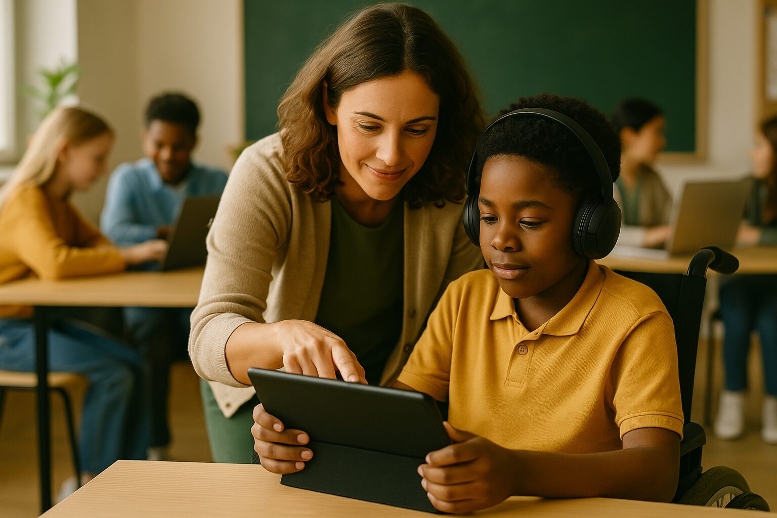 El repte de l’accessibilitat real a les aules digitals