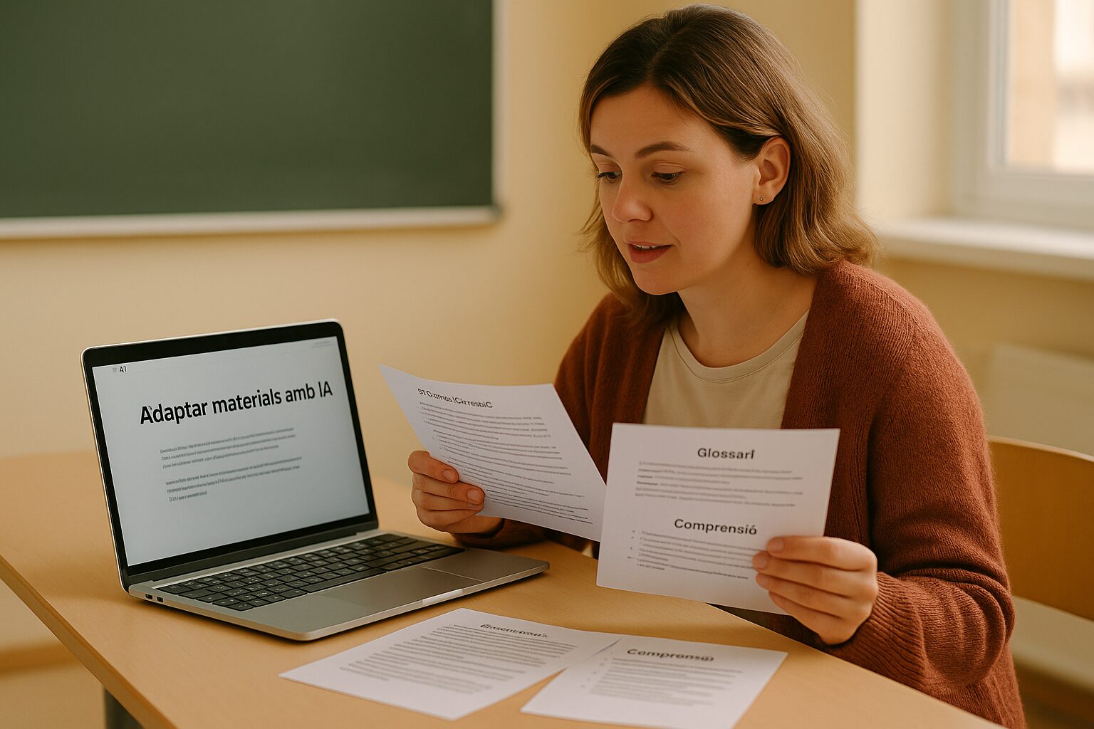 Quan la IA ajuda a adaptar materials per a tot l’alumnat